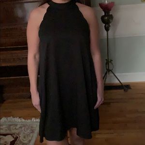 Love Riche large black dress with pockets